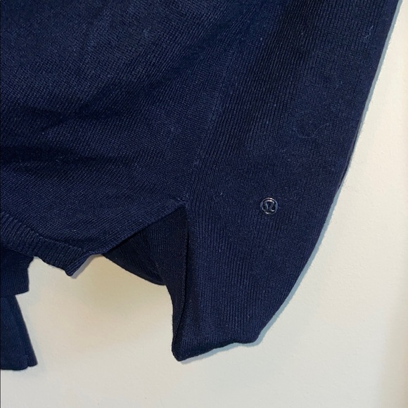 Lululemon Bring It Backbend Sweater Black Size 8 - Picture 6 of 14